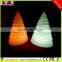 LED rgb decoration lamp/rechargeable wedding night light with remote control
