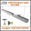 led linear light,customized length 1000-1500-2000mm linkable,plastic cover, morden light