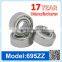 695 ZZ RS Miniature Ball Bearing Deep Groove Ball Bearing
