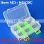 H0328ABC Three Style Sealed Plastic Box Waterproof Fishing Box small strong plastic foam fly fishing tackle box