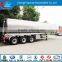 Saso Aluminum oil Tank Trailer DOT Aluminum tri-axle fuel tanker truck trailerr Asme ALUMINUM oil TANK TRAILER