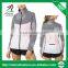Ramax Custom Women 100% Polyeser Striped Sport Running Jacket Coat With Zip Pack Pocket