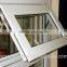 Aluminum double glazing top-hung casement opening outwards, top hinged windows