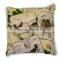 Home Textile Hot Selling Burlap Decor Cushion