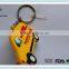 DHL express truck promotional embossed Soft PVC keychain