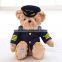 Wholesale Top Quality Custom Plush Police Teddy Bear Toy
