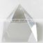 regional feature europe and antique imitation style clear glass pyramid