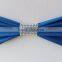 Chair Sash Bow.Wedding Decoration.Chair Band.Mesh buckle