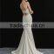 AR-74 Cheap Wedding Dress Long Sleeveless longo vestido de noiva sereia A-Line White Ivory Lace Champagne Mermaid Bridal Dress