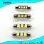 High power c5w festoon 31mm 6SMD 5730 auto festoon led bulb 12v c5w auto led light bulb