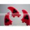 new year super quality SUP Paddle Boards Fins Honeycomb Red Fins