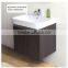 wood texture bathroom furniture set, hanging bathroom corner small cabinet