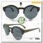 Hot Sale! New Round Fashion Style Handmade Wooden Sunglasses CE FDA UV400 TAC Polarized