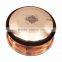 IndianArtVilla Handmade Steel Copper Induction Handi 900 ML - Serving & Baking Indian Cuisines Dishware Home Hotel Restaurant Ta