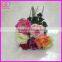 7 colors avaialble factory outlet wedding artificial single rose flower