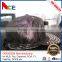 New All Mesh Short Brim Cycling Embroidery Snapback Cap Wholesale