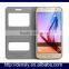 Whosale for SAMSUNG s6 PU leather case , Flip Leather Case for Galaxy S6