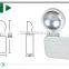 2W rechargeable plastic twin head emergency light