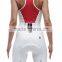 One-piece woman athletic suit cycling bibshorts & sleeveless top for Summer