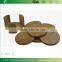 Sales Promotion Round Shape Bamboo Wooden MugTrivet Hot Pot Pan Insulation Mat Feature Gift
