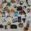 metal fridge magnetic badge