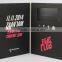 custom Full colors LCD Video Brochure for fastival , 4G / 8G lcd video card
