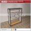 High end metal display racks for jeans in garment shop