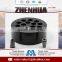 Prestressing steel road anchorage for concrete construction
