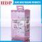 delicate customized plastic dress packaging box