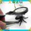Portable insect magnifying viewer with tweezers