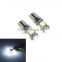 Led canbus Error Free Bulbs T10 5smd 5050 W5W 194 501 Car Interior Light parking light width number plate door Lamps