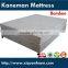 Roll up packing Gel memory foam mattress with bamboo cover