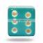 Acrylic Pink Dice Colourful Knob