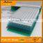 6mm 8mm 10mm 12mm thick plastic sheet sun block roofing sheets brown poly roof fluted polycarbonate multiwall sheet