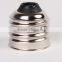 good quality E27 no soldering iron nickel lamp base socket