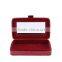 Chinese Factories Wholesale Custom High-grade Leather Jewelry Box, Red Beautiful Gift Box