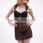 Wholesale midnight dress black transparent sexy hot japanese girl lingerie