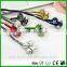 Real Bass stereo earphone crack earphone with mic