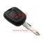 Car key shell with 2 button nologo for Peugeot 206 remote car key shel