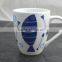 wholesale porcelain plate, bowl ,mug and spoon for hotel ,blue and white porcelain plates for restaurant