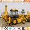 Price Samll Backhoe Wheel Loader SAM388 With Carraro Transmission