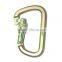 Pear Shape Stainless Climbing Carabiner,Safety Carabiner