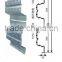 galvanized coated roof tile accessories Box barge cover roof tile edging