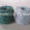 high tensile barbed security wire fence