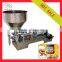 Semi automatic pneumatic paste filling machine with hopper