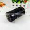 High-end black coffee tea tin container
