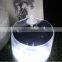 Factory Direct Sale Foldable Solar Inflatable Camping LED Lamp Outdoor Waterproof Portable Camping Colorful Night Light