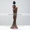 Home decoration living room resin japanese kimono lady figurine