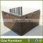 Outdoor space saving rattan dining table set for wholesale
