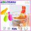 Food grade silicone tea bag holder tea bag hanger